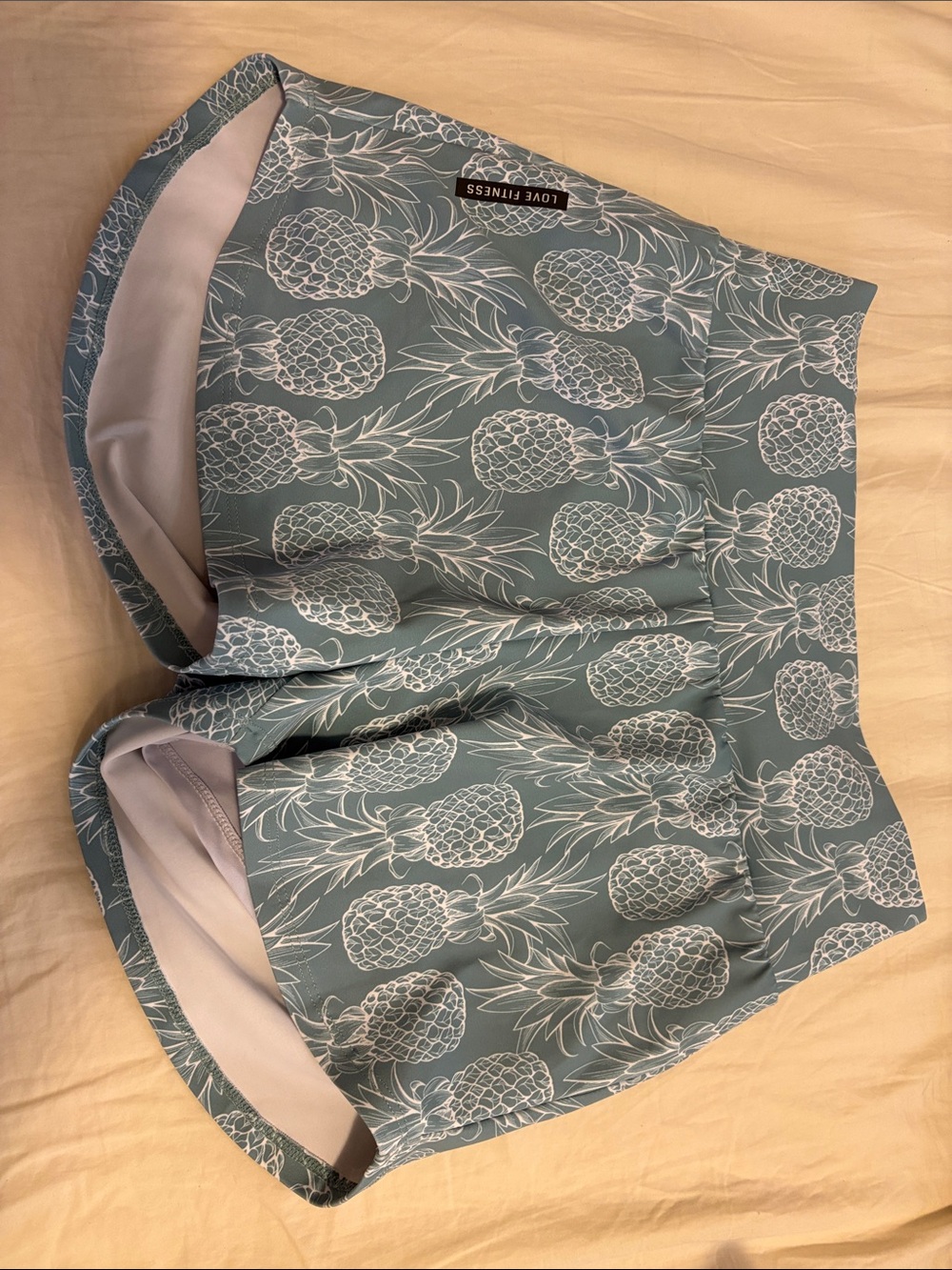 Love Fitness size Small Pineapple
- Seafoam Green Blue & White
